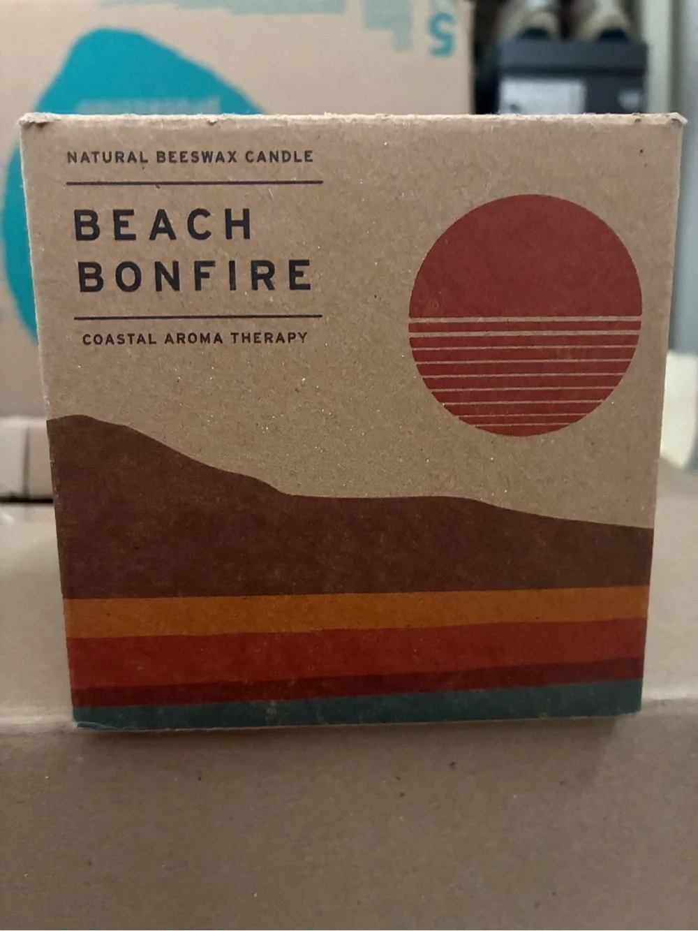 NEW Faherty Coastal Aroma Therapy Candle - Beach Bonfire